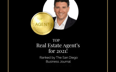 TOP AGENT AWARD 2021 – San Diego Business Journal