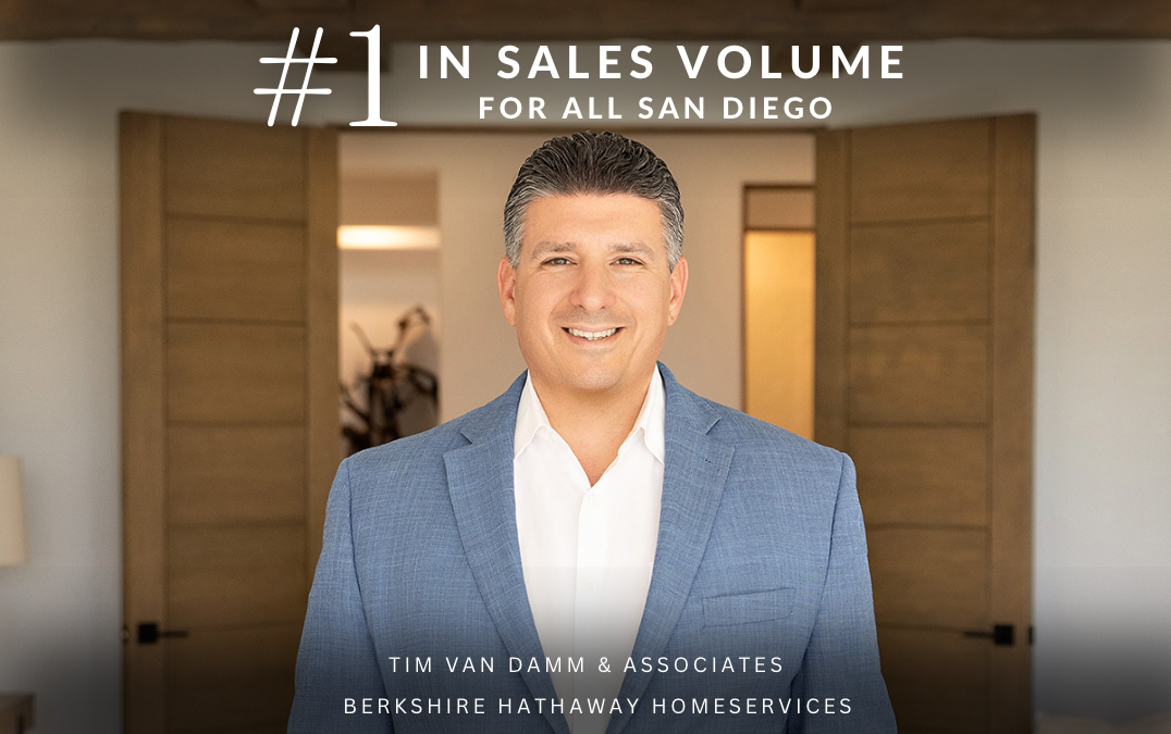 #1 in sales volume for all san diego